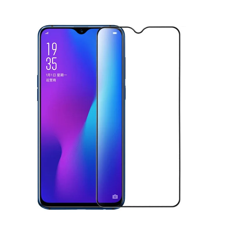 Закаленное стекло 9H для смартфона OPPO A1 K Защитное экрана A1K|Защитные стёкла и
