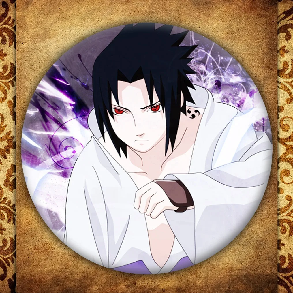 Ботинки в стиле аниме Naruto бейдж с дисплеем японский мультфильм рисунок героя