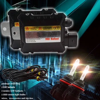 

LOAUT HID Headlight DC 9004 9007 12V 110W Fog Light Automobile Hi/Lo Beam 3000K-12000K Suitable for motorbikes and cars