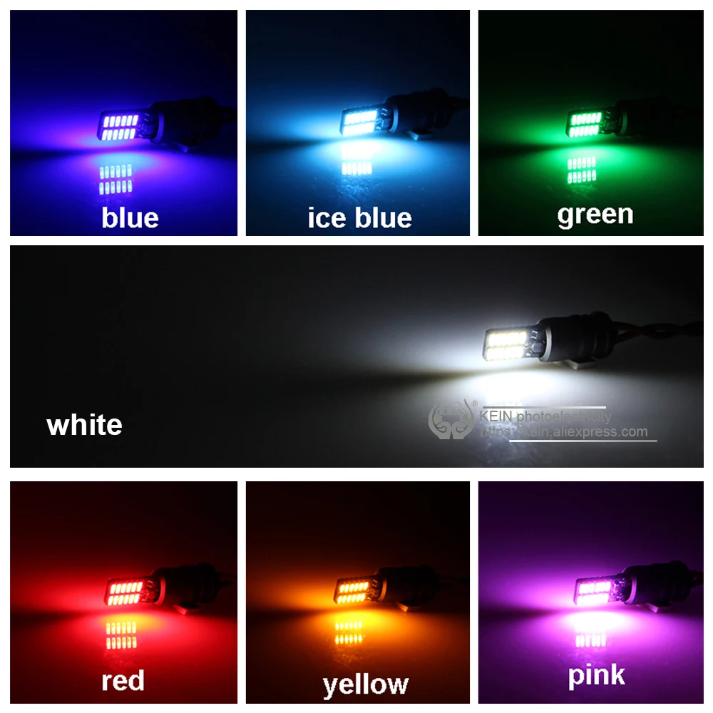 KEIN 4 шт. t4w led ba9s bax9s H6W bay9s h21w 4014 24smd Автомобильные противотуманные интерьерные огни