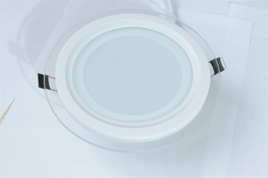 Square are LED Panel Light 6W 12W 18W Round Downlight AC85-265V LED Surface Ceiling Lamp For Kitchen Lighting
