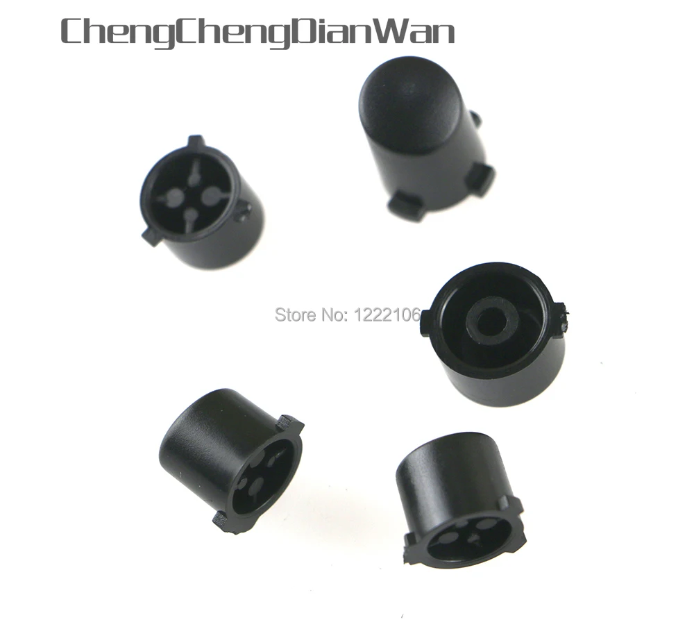 

ChengChengDianWan Black Plastic ABXY +Guide Buttons Replace Key Wireless Controller Shell For Xbox One xboxone Controller