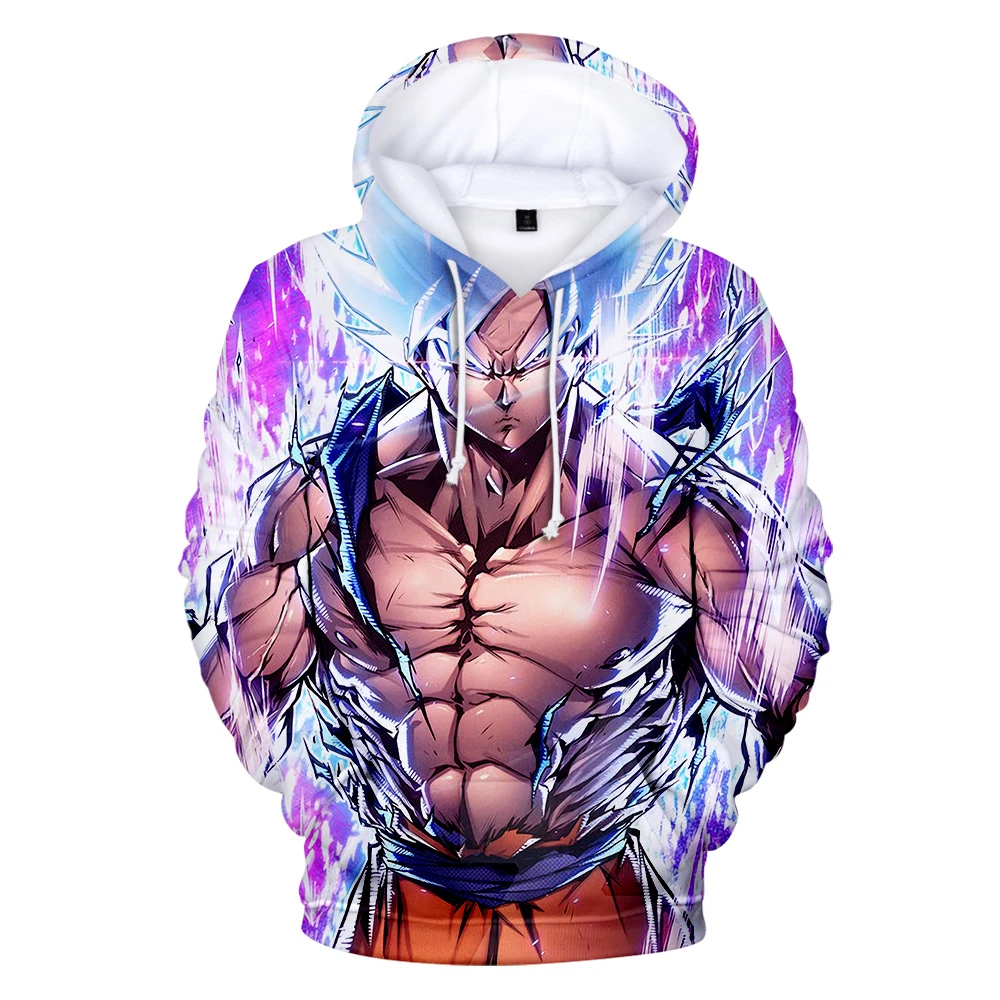  Dragon Ball Super Broly 3D Printed 2019 New arrival Fashion Hoodies Sweatshirt Cartoon Streetwear P