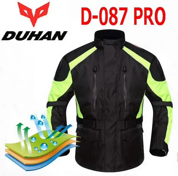 

2015 New DUHAN D-087 PRO 100% waterproof Motorcycle racing suits Moto riding Pull Drop resistance motorbike Cycling clothing