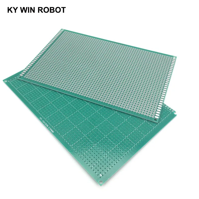 1pcs 10x15cm 100x150mm 단일 측면 프로토 타입 PCB Arduino 용 범용 인쇄 회로 기판 Protoboard