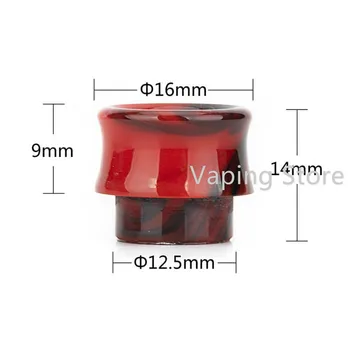 

Geekvape Zeus Sub Ohm Tank 16mm Wide Bore Mouthpiece Recurve Delrin 810 Drip Tip Ehpro Raptor Tank/THC Tauren ONE RTA