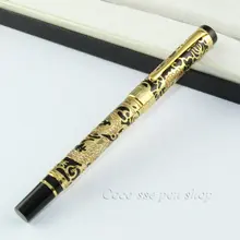 Jinhao 5000 товары для бизнеса и школы золотой дракон рельефный валик шариковая ручка письменная ручка