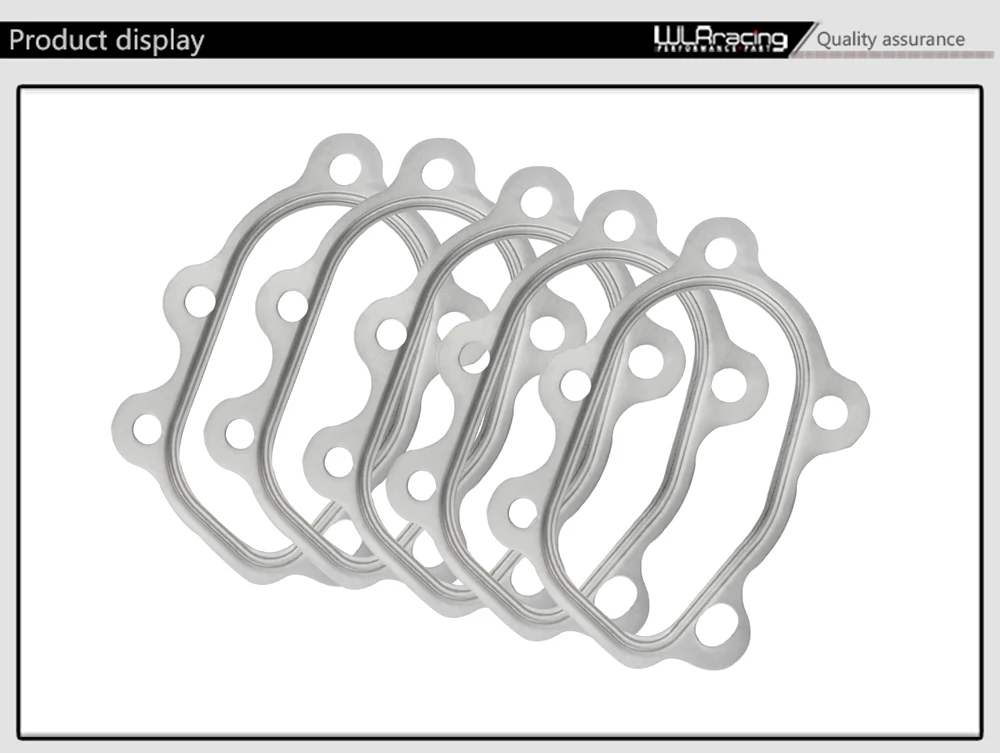 WLR RACING-10 шт./лот для T25 T28 GT25 GT28 прокладка турбокомпрессора Для Turbo GT25 5 болт WLR4810