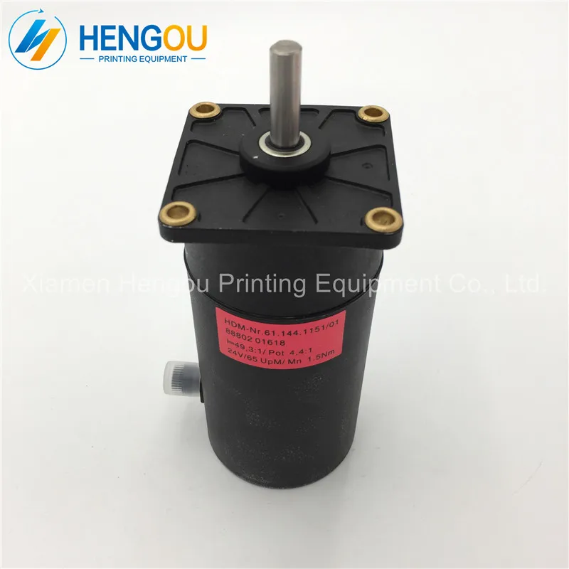 

Free Shipping to Solvenia 1 Piece DC motor for SM102 machine 61.144.1151/01 and 2 Pieces motor L4.105.1311