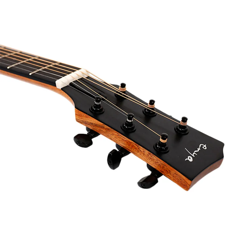 Enya ea-x1/EQ 41 pulgadas KOA-patrón HPL madera pensión completa Guitarras ra acústica Guitarras para Instrumentos musicales amante regalo