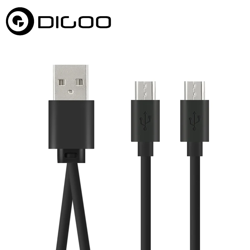 

Digoo DG-BB-2HC Durable Double Head 30cm USB Charging Power Cable for DG-MX10 TWS Wireless Waterproof Speaker