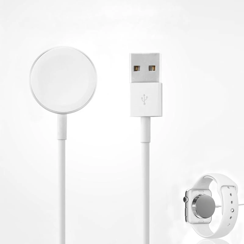 

Espanson Wireless Magnetic Charging Pad for Apple watch USB Fast Charging Data Cable Line Wire for iWatch 23 Smart Watch Charger