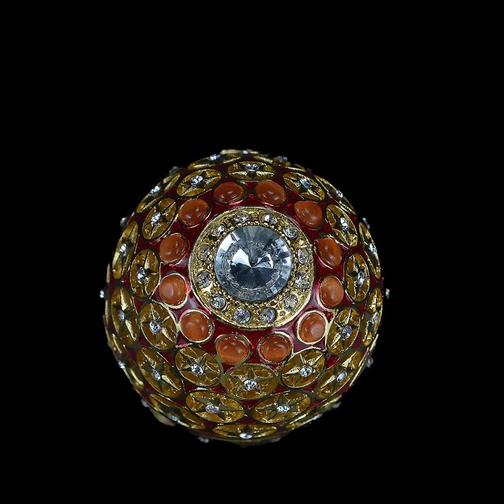 QIFU металлическое ремесло красивое ажурное яйцо Faberge для домашнего