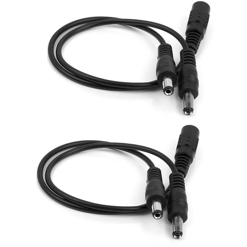 ABGN Hot-2pcs Dc 5,5X2,1 мм 1 Штепсель к 2 штепсельному адаптеру адаптер питания