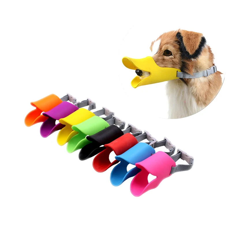 Buy Dog Muzzle Cute Duck Mouth Mask Muzzle Anti Bark