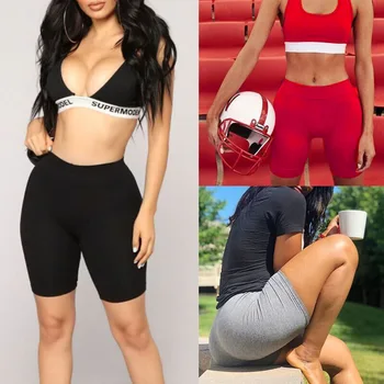 

New Low Waist Tight Fitting Running Hip Wrinkle Gym Sport Tight Pants Solid Color Straight Elastic Waist pants sweatpants women