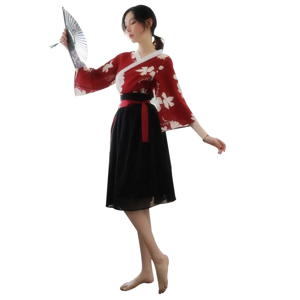 red and white hanfu