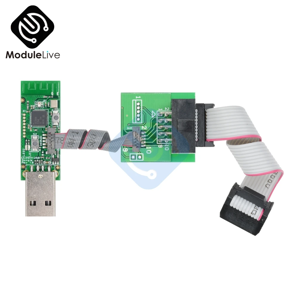 Беспроводная плата Zigbee Sniffer CC2531 CC2540 Bluetooth BLE 4 0 модуль захвата ключа USB