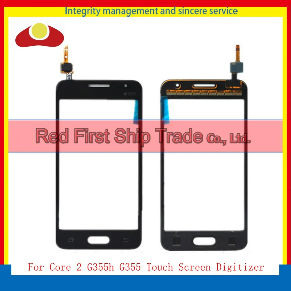 50 шт./лот 4.5 &quotдля Samsung Galaxy Core 2 G355H G355M G355 Сенсорный экран планшета Сенсор спереди