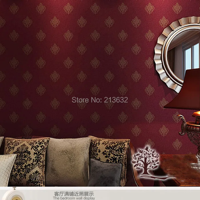

ZXqz 77 Top Quality 10M 3D Wallpapers Modern Baroque papel de parede flower Living Room Bedroom TV background Wall Paper Roll