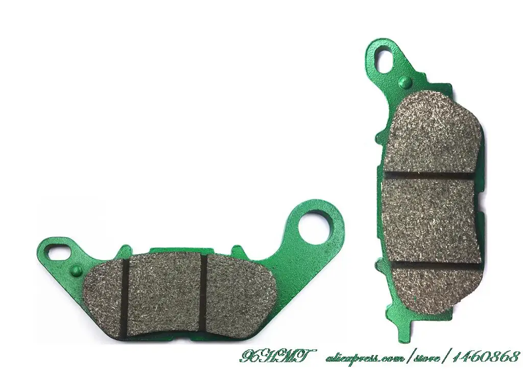 Carbon Front Pills Для YAMAHA 125 YBR 51D1 2 2010- дисковые Тормозные колодки таблетки передние 2013 2012 2011 - Цвет: Carbon Front Pills