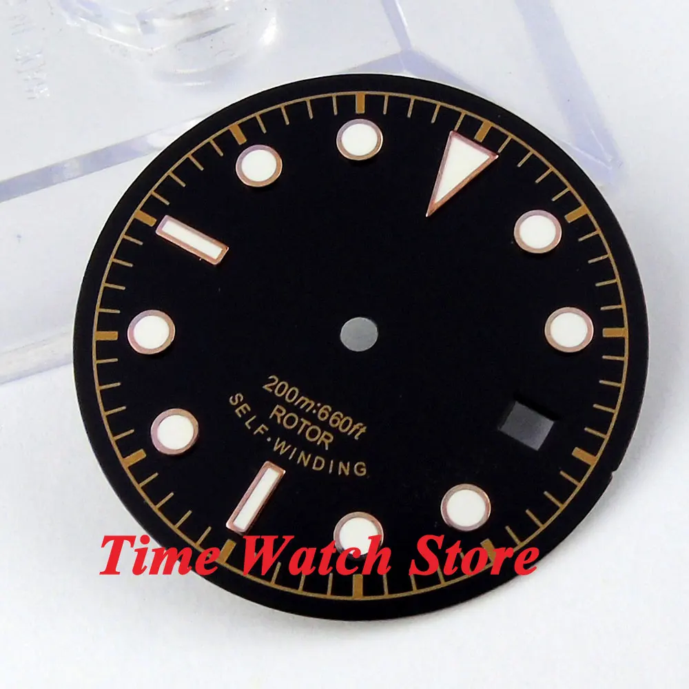 Часы и циферблат цвет розовое золото 30 4 мм|watch dial|2824 dialmovement watch |