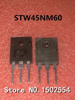 

10PCS/LOT W45NM60 STW45NM60 TO-247 MOSFET High Power MOS Transistor 45A600V
