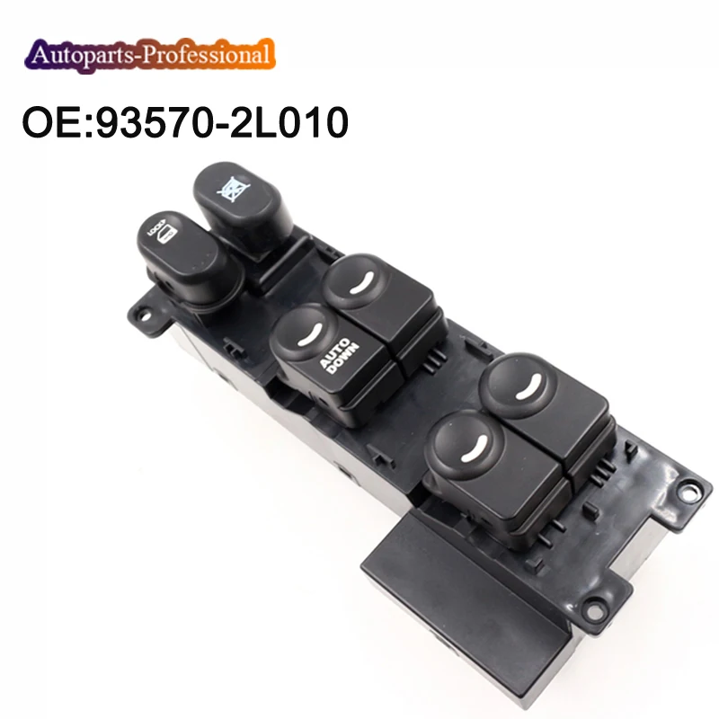 

New Car Window litfer switch driver's side Front left control switch For Hyundai i30 I30cw 2008-2011 93570-2L010 935702L010