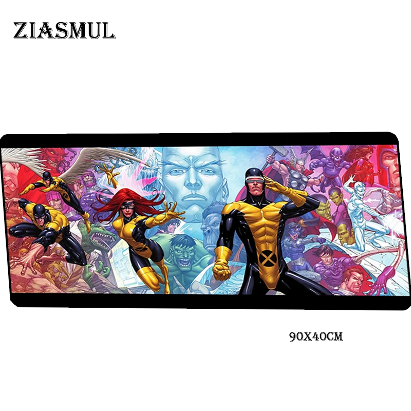 X-men коврики для мыши 900x400 мм Красочный коврик для мышки компьютерный коврик для мыши великолепный игровой padmouse геймер ноутбук клавиатура Коврик для мыши