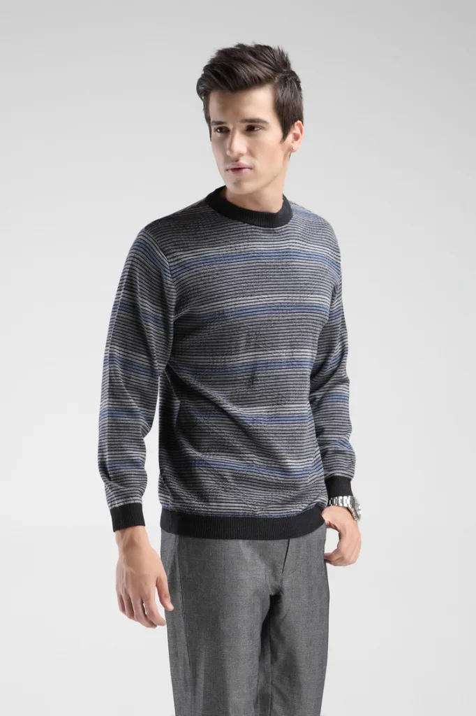 Для мужчин 2019 осень и зима толстый свитер круглый средства ухода за кожей шеи пуловер человек повседневные мужские свитера