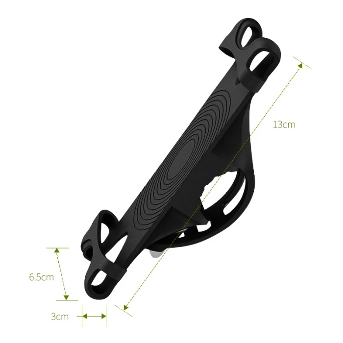 New Silicone Bicycle Phone Holder Anti-Fall Shockproof Bike Handlebar Phone Holder Stand for Riding