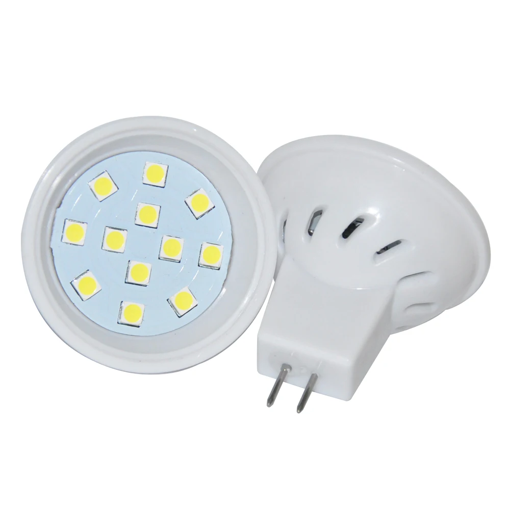 1 шт. MR113.5W Светодиодная лампа SMD 3030 12 светодиодов Мини прожектор домашний декор