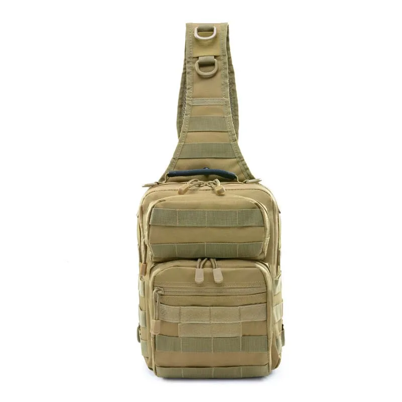 

Tactical Sling Bag Diagonal Type Chest Pack 900D Waterproof Oxford Cloth Travel Backpack Hiking Travel Outdoor Sports Bag