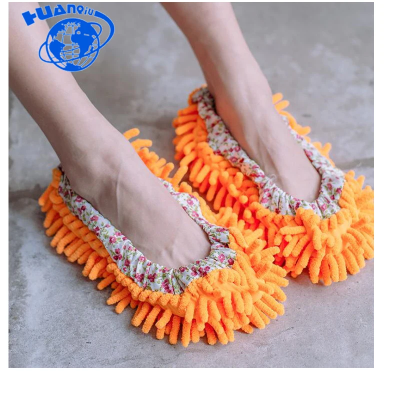 

HUANQIU 2018 Spring New Mopping Shoes Cover Lazy Supplies Home Floor Rub Floor Removable And Washable Mopping Feet wyq101