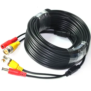 

20M Video Power Cable CCTV DVR Camera Recorder System Video Cable DC Power Security BNC Cable