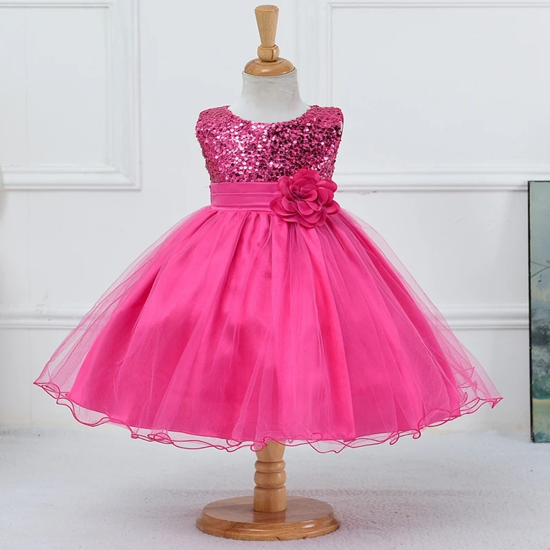 It's Yiya/Платья с цветочным узором для девочек 11 цветов, длинное платье для девочек без рукавов с круглым вырезом, пышные платья Vestidos De Noches Para Ninas 067
