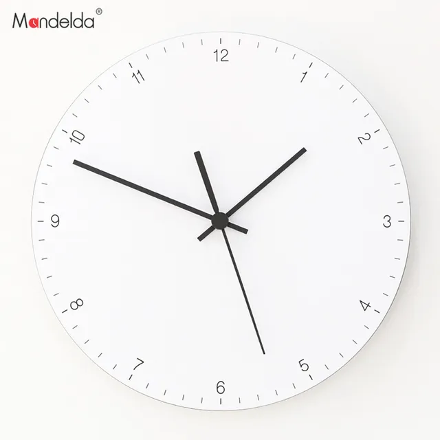 Mandelda Wanduhr 12 Zoll Stillen Hause Dekoration Zubehör Moderne ... Mandelda Wanduhr 12 Zoll Stillen Hause Dekoration Zubehör Moderne ...