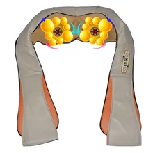 Amkee дома автомобиля Электрический массажер для тела Расслабляющий массаж подковообразный плеча сзади шиацу инфракрасный 3D разминание массажер