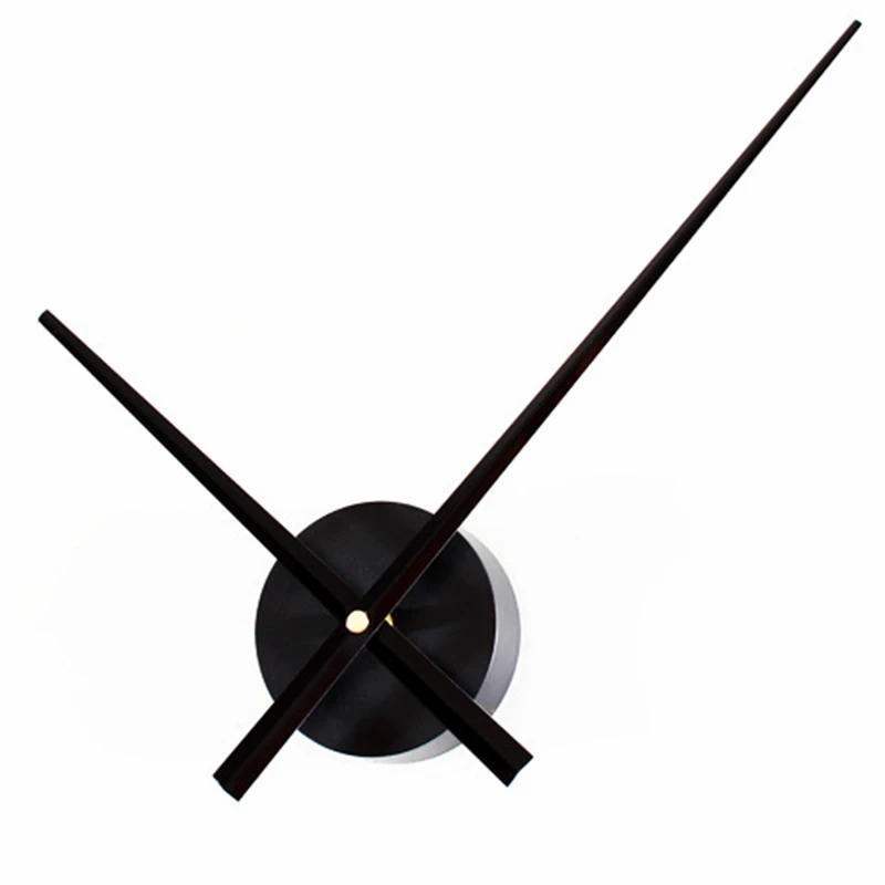 Простой дизайн DIY большой указатель 3D настенные часы кварцевые Стрелка для часов Часы для дома кафе бар украшения Horloge Murale металлический циферблат