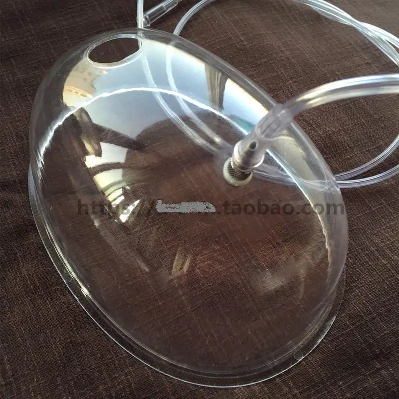 Oxygen Injector Full Face Mask For Face Skin Beauty SPA Transparent