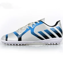 2017 Brand Soccer Shoes Cleats Boy Kids Men Turf Football Boots Indoor Soccer Cleats Shoes Trainers Sneakers Adult Sport Sho
