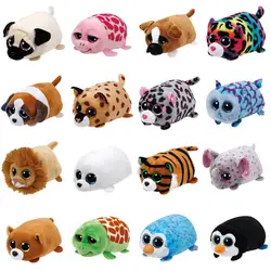 TY Beanie Boo teeny тыс плюшевые-Ледяной печать олень свинья, собака 9 см Ty Beanie Боос большие глаза плюшевые игрушки куклы фиолетовый панда подарок