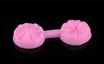 

3D Cake Mould Cherry-Shaped Mold Silicone Fondant Flowers Art Tools DIY Cake Decorating Tools 50pcs Free DHL/Fedex