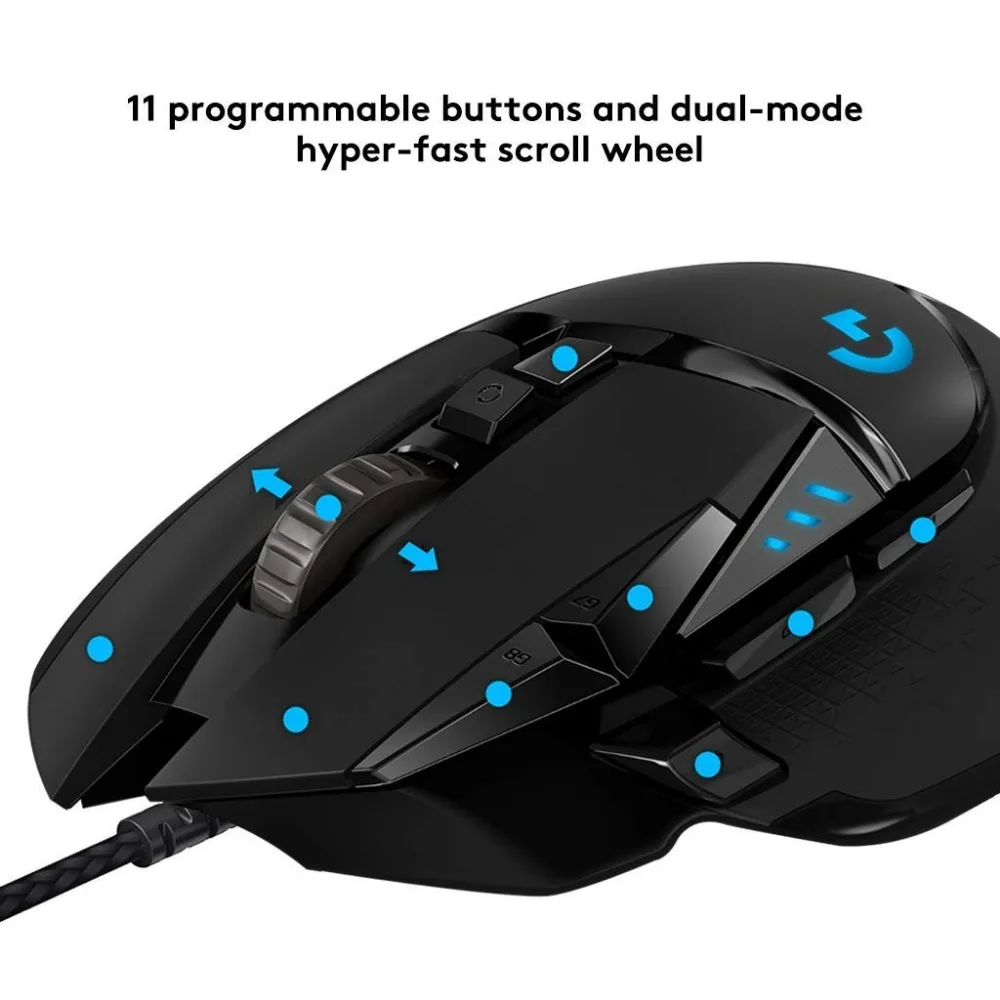 Игровая мышь logitech G502 HERO с сенсором HERO