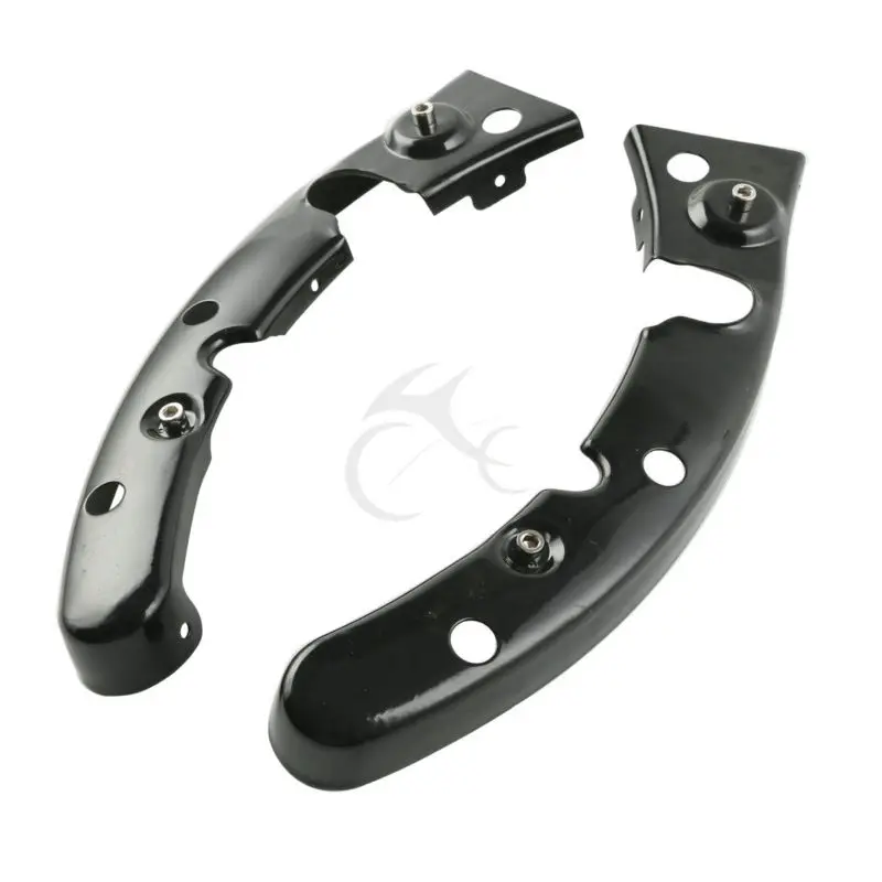 Крышки стойки заднего крыла для Harley Davidson Touring Electra Street Glide Road King FHLR FLHX 2009 2013 12| |