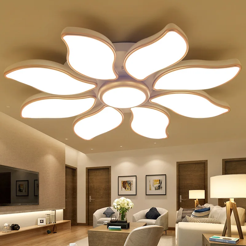 

Plafonnier ceiling lamp Modern LED Ceiling Lamps Dimmable Remote Controller Ceiling Lightings Home Fixture Bedroom Dinning