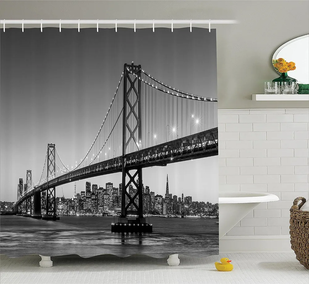Us 17 99 San Francisco Bay Bridge California Usa Wisata Shower Kain Tirai Pencetakan Tahan Air Mildewproof Polyester Mandi Tirai Di Shower Tirai Us 17 99 San Francisco Bay Bridge California Usa Wisata Shower Kain Tirai Pencetakan Tahan Air Mildewproof Polyester Mandi Tirai Di Shower Tirai