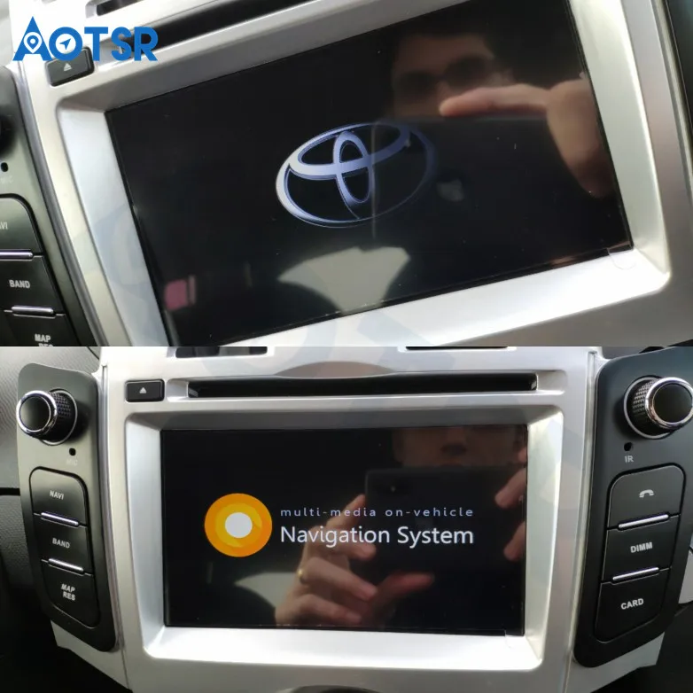 Clearance Android 8.1 4Core RAM 2GB ROM 16GB Car Stereo Screen Radio For Toyota Yaris 2005-2011 Car CD DVD Player GPS Navigation DE stock 9