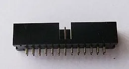 

HAILANGNIAO new 100PCS DC3 26 Pin Shrouded Male Header Connector 2.54mm