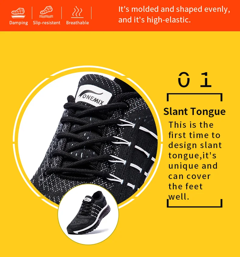 ONEMIX 2017 Cushion Men Running Shoes Breathable Runner Athletic Sneakers Men Outdoor Sports Walking Shoes for men free shipping 15